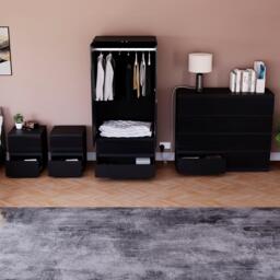 Lassic Vida Designs Glinton Gloss 4 Piece Bedroom Set 4 - thumbnail 2