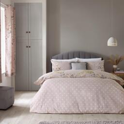Catherine Lansfield Canterbury Floral Reversible Duvet Cover Set - thumbnail 2