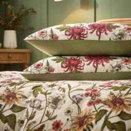 Wylder Wallflower Printed Botanical Duvet Set - thumbnail 2
