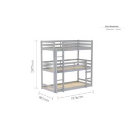 Birlea Tressa Triple Bunk Bed - thumbnail 7