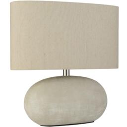 Lighting Collection Amell Stone Table Lamp 19cm - thumbnail 2
