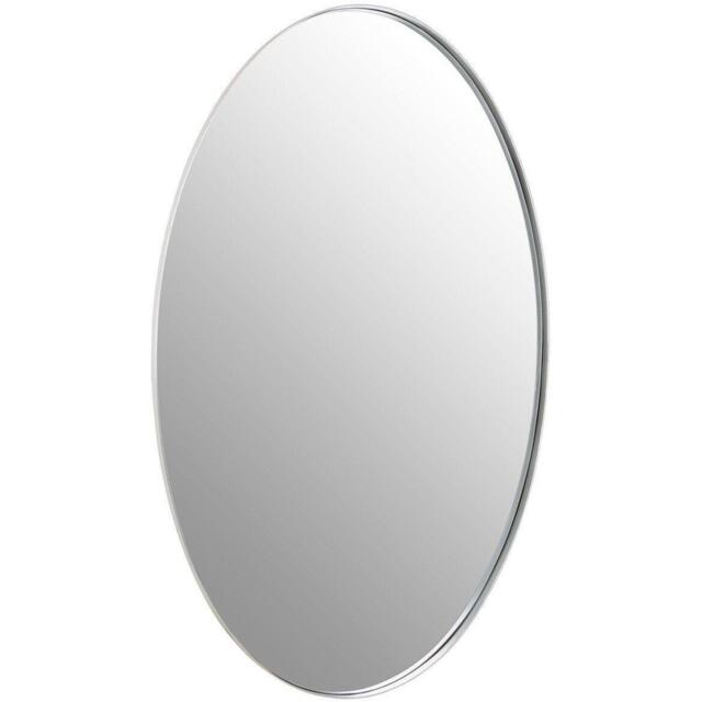 Interiors by Premier Cora Wall Mirror with Silver Finish Frame - image 1