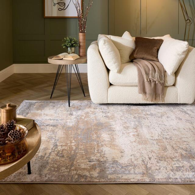 Origin Rugs Origins Cosimo Distressed Rug Blue/Grey 120x170