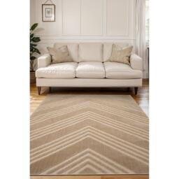 Homemaker Malmo Chevron Rug Natural