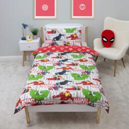 Marvel Avengers Avengers Heroes Single Duvet - thumbnail 4
