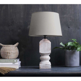 Country Wander Solid Wood Table Lamp