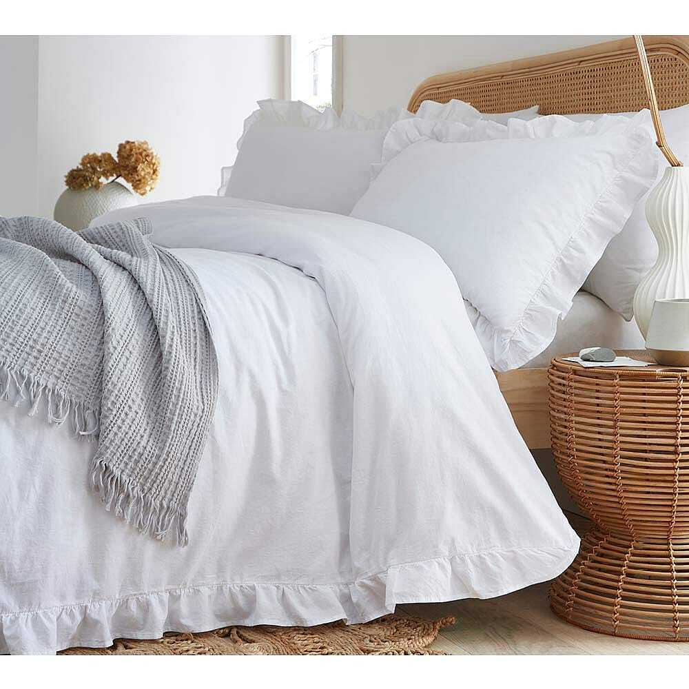 Romance Ruffle Cotton Bed Linen Set (Single Set) - image 1