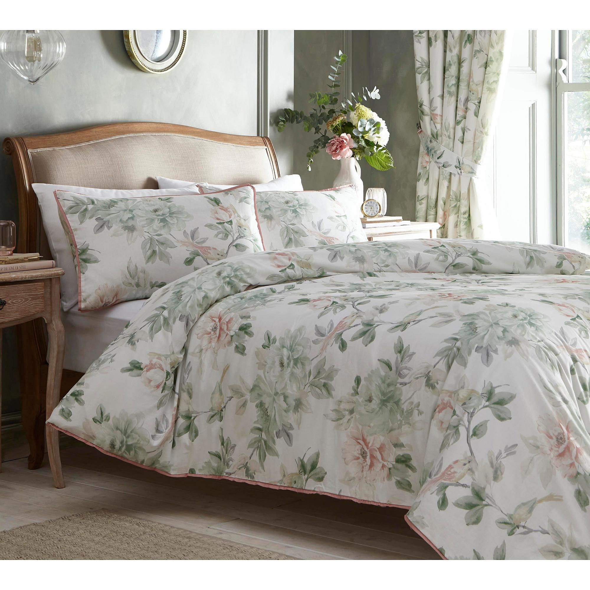 Botanist Watercolour Floral Bed Linen Set (Double Set) - image 1