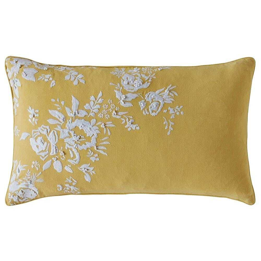 Cath Kidston Vintage Bunch Yellow Cushion - image 1