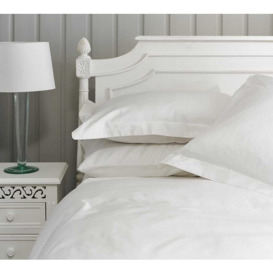 Boutique 400 Egyptian Cotton Luxury White Bed Linen Set (Single Set) - thumbnail 3