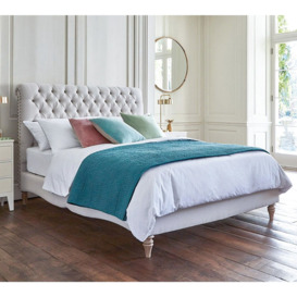 A Million Dreams Linen Upholstered Bed (Super King)