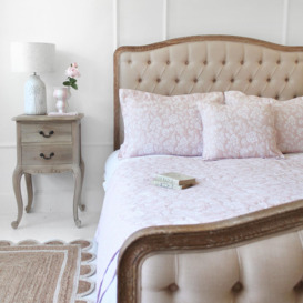 Cotswold Garden Petal Pink Reversible Bedspread and Pillow Sham Set - thumbnail 3