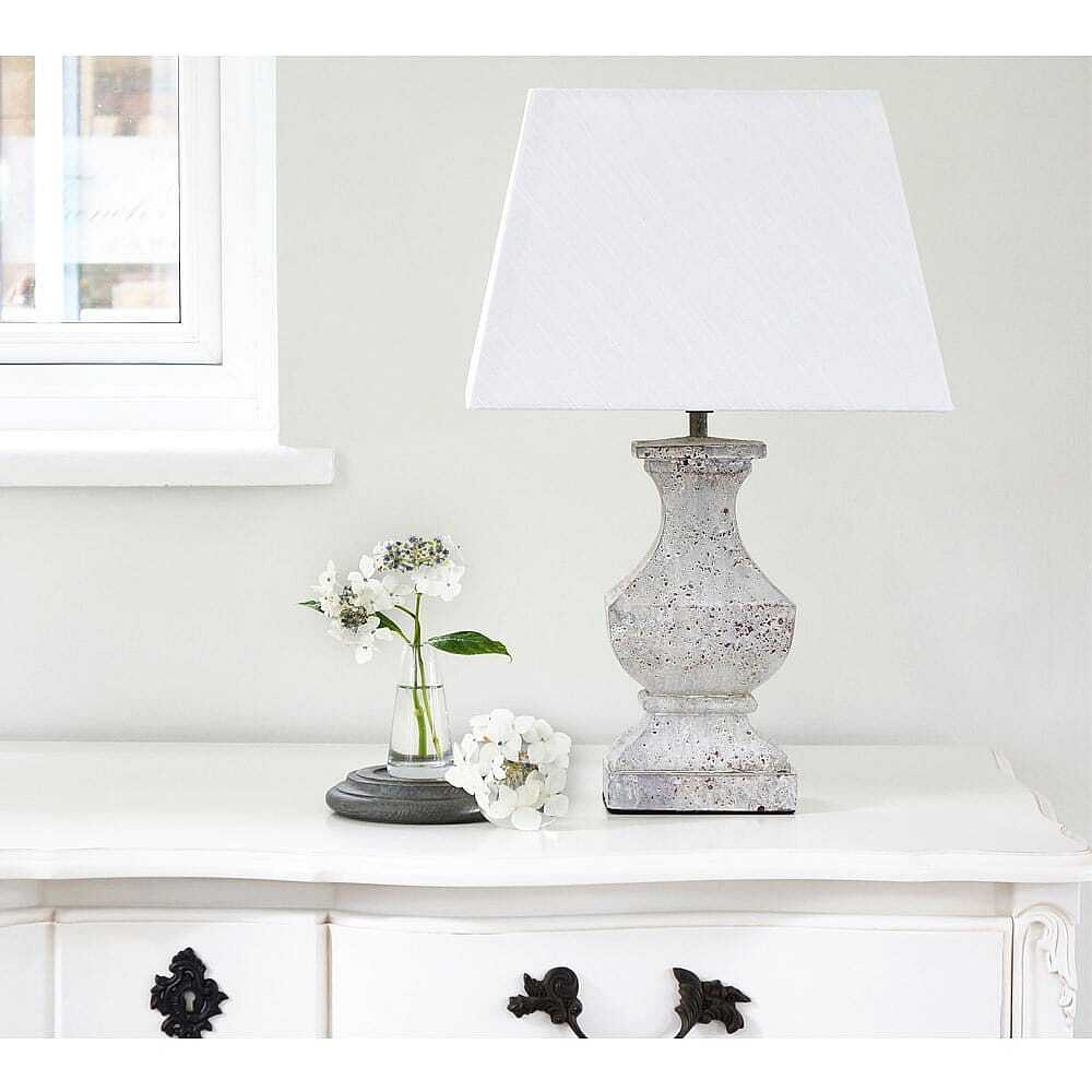 Distressed French Bedside Lamp - image 1