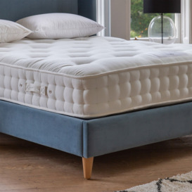 Marquess Blue Velvet Bed (King Size Bed) - thumbnail 3