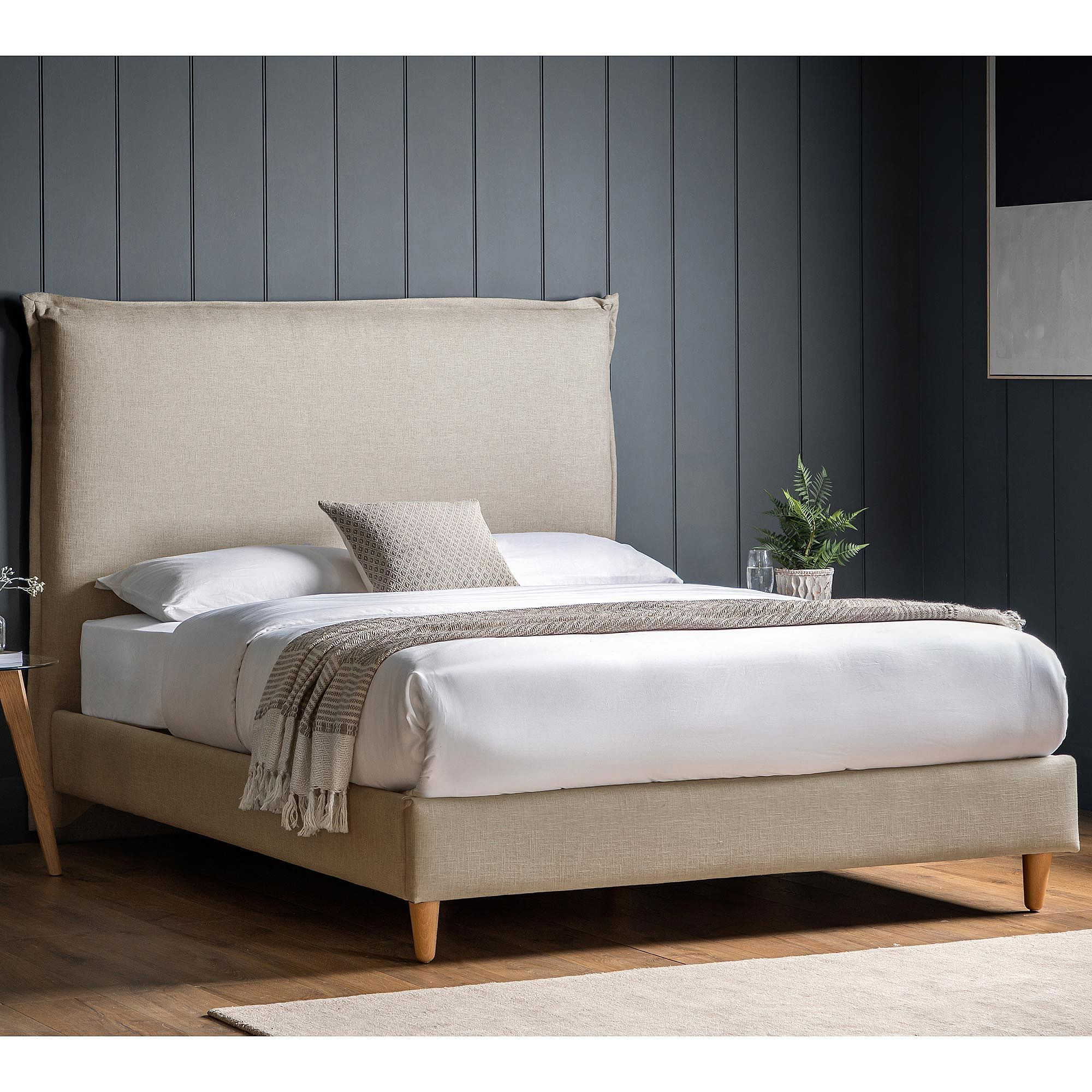 Arcana Upholstered Bed (Super King Size Bed) - image 1