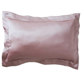 Mulberry Silk Bed Linen by Gingerlily in Vintage Pink (Super King Duvet Cover) - thumbnail 2
