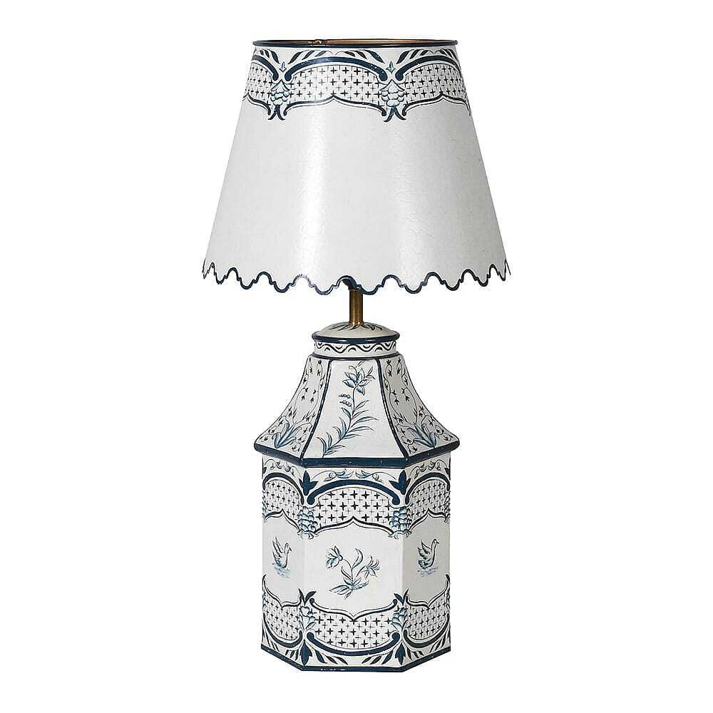 Toile Blue Table Lamp - image 1