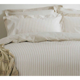 Petit Breton Stripe Bed Linen Set in Sand (Single Set) - thumbnail 2