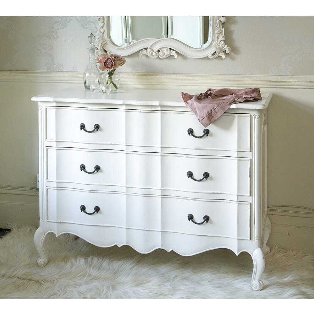 Provençal Classic White Chest of Drawers - image 1