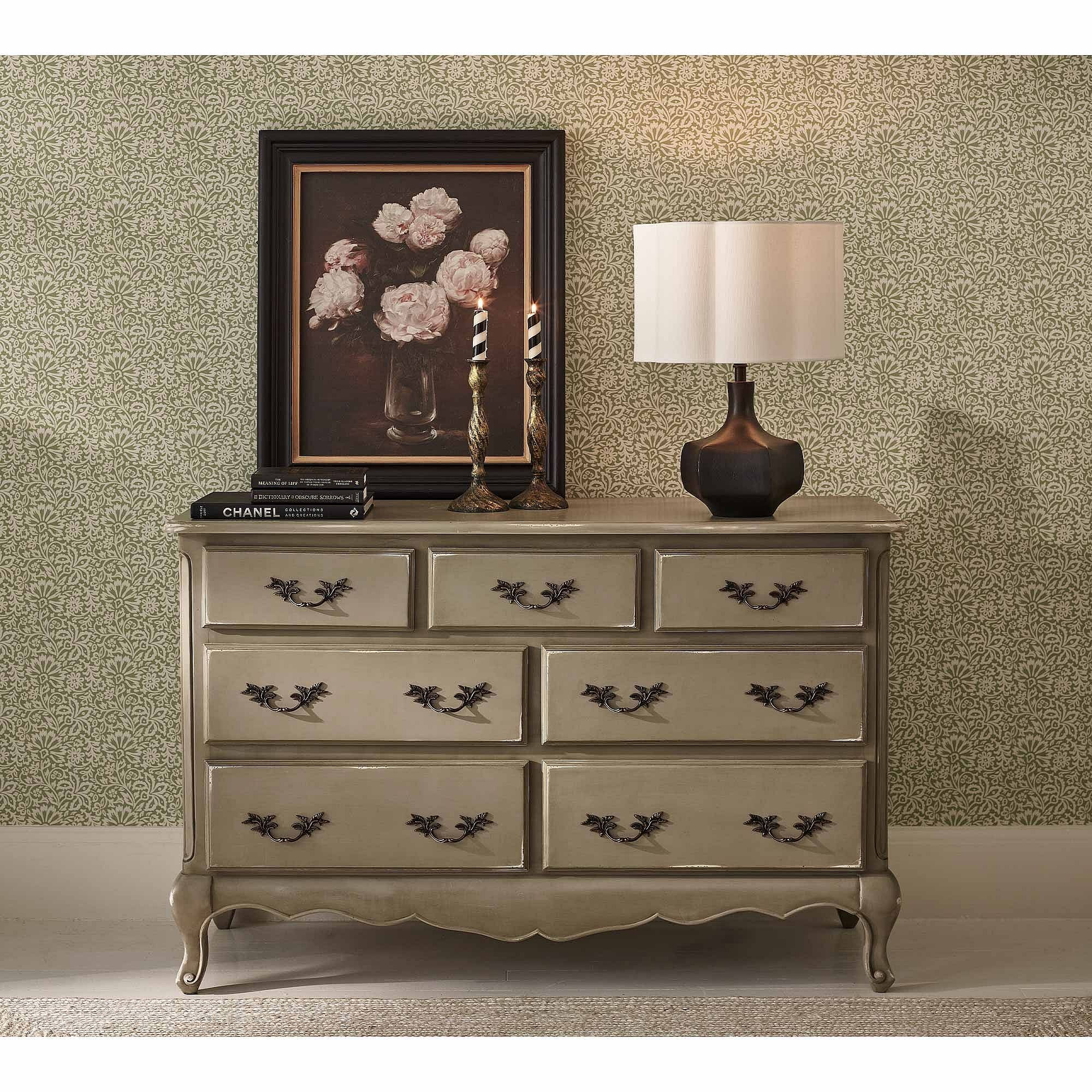 Normandy 7-Drawer Shabby Chic Chest of Drawers - image 1