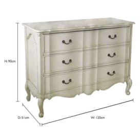 Normandy Classic Chest of Drawers - thumbnail 3