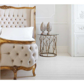 Palais de Versailles Linen Upholstered Bed (Superking) - thumbnail 2