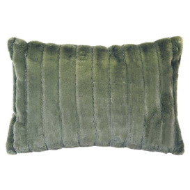 Norwegian Spruce Faux Fur Large Cushion - thumbnail 1