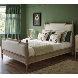 Gustavian Upholstered Bed (King Size Bed)
