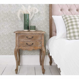 French Romance Bedside Table