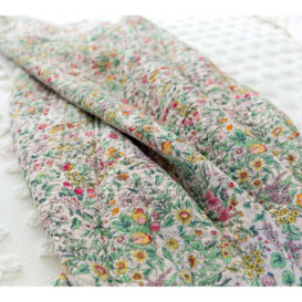 Wildflower Quilted Bedspread - thumbnail 1