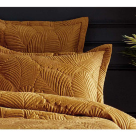 Amortie Luxury Quilted Bed Linen Set in Gold (Double Set) - thumbnail 2