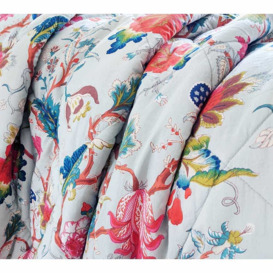 Botanical Chinoiserie Quilted Bedspread - thumbnail 2