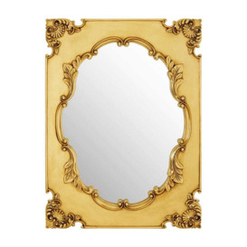 Angelique Ornate Gold Wall Mirror - thumbnail 3