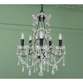Audrey Crystal Glass Chandelier
