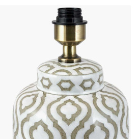 Casablanca Ceramic Bedside Lamp - thumbnail 2