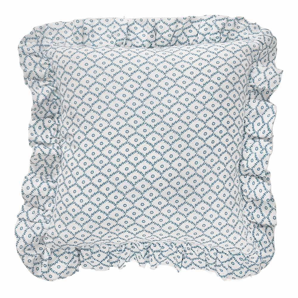 Pippa Cushion in Turquoise - image 1