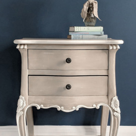 L'Amour 2-Drawer Bedside Table - thumbnail 2