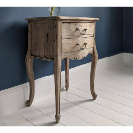 Chateauneuf Rustic Bedside Table - thumbnail 2