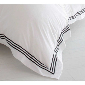 Boutique 400 Tuxedo Bed Linen Set (Pair of Superking Oxford Pillowcases) - thumbnail 2