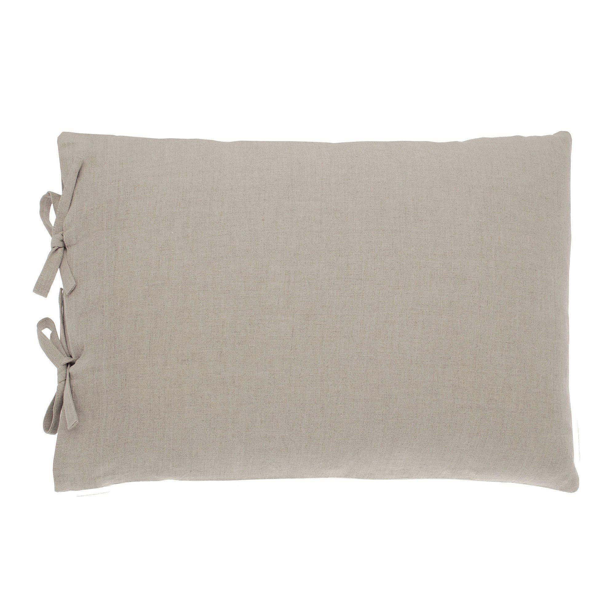 Natural Linen Boudoir Cushion - image 1