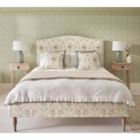 Windsor Garden Floral Upholstered Bed (Large Emperor Bed) - thumbnail 2