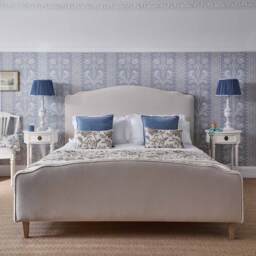Cloud Dreamer Velvet Upholstered Bed (King Size Bed) - thumbnail 5