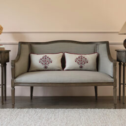 Mulberry Mudita Linen & Velvet Cushion - thumbnail 5