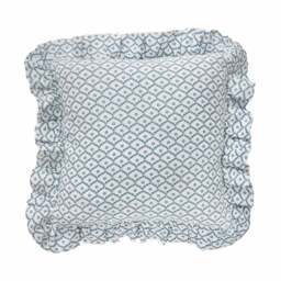 Pippa Cushion in Turquoise