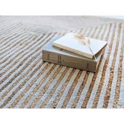 Woven Jute Stripe Rug - thumbnail 3
