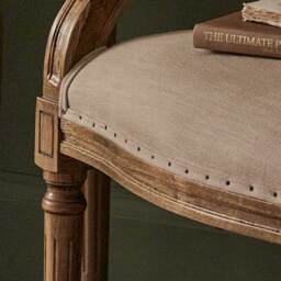 Love Story Linen Upholstered Armchair - thumbnail 5