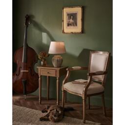 Love Story Linen Upholstered Armchair - thumbnail 4