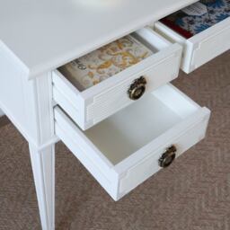 Gustavian White Dressing Table - thumbnail 4