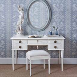 Gustavian White Dressing Table