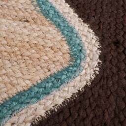 Scallop Wave Runner in Chocolate & Blue - thumbnail 4